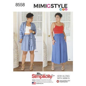 Simplicity Sewing Pattern 8558 Misses&#39; Separates by Mimi G Style