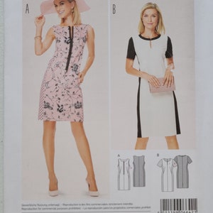 OUT of PRINT Burda Style Sewing Pattern 6642 Misses Dress