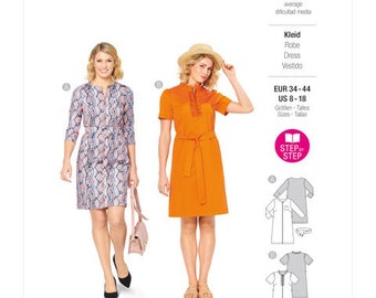 OUT of PRINT Burda Style Sewing Pattern 6143 Misses' Dresses