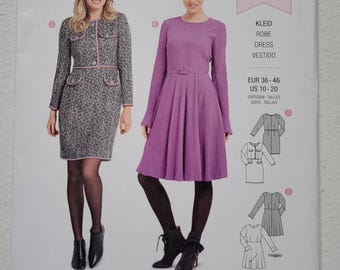 OUT of PRINT Burda Style Sewing Pattern 6408 Misses Jumpsuit - Etsy