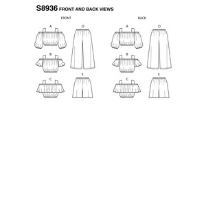 Simplicity Sewing Pattern S8936 Children's and Girl's - Etsy
