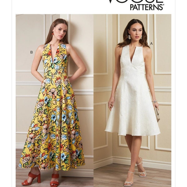Vogue Sewing Pattern V1882 Misses' Dress