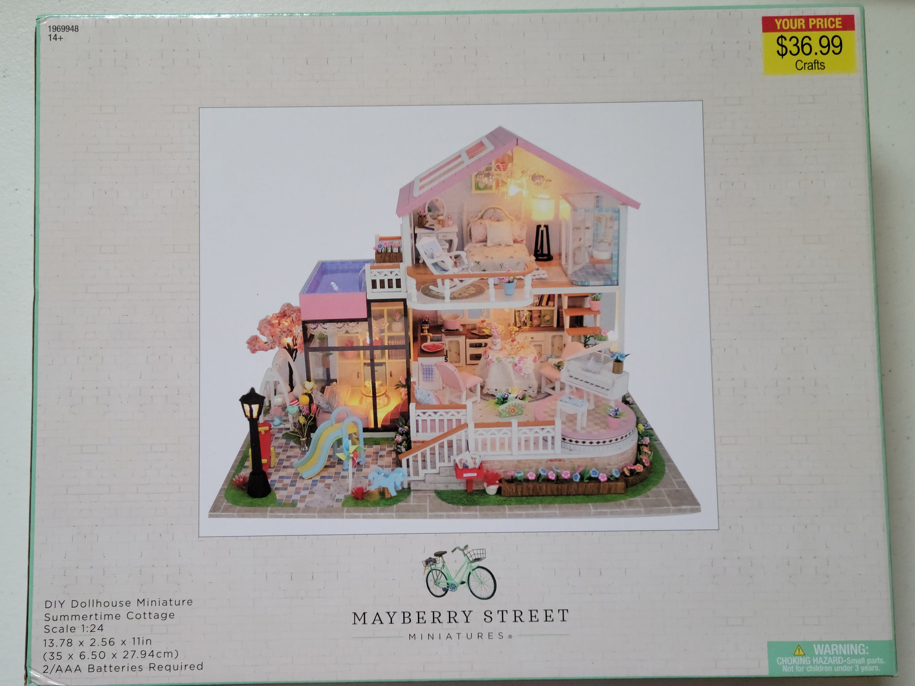 Mayberry Street Miniatures DIY Dollhouse Coastline Cottage 1969930 NIB