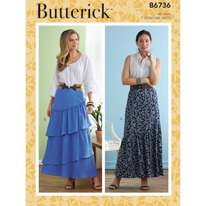 Butterick Sewing Pattern B6736 Misses&#39; Skirts