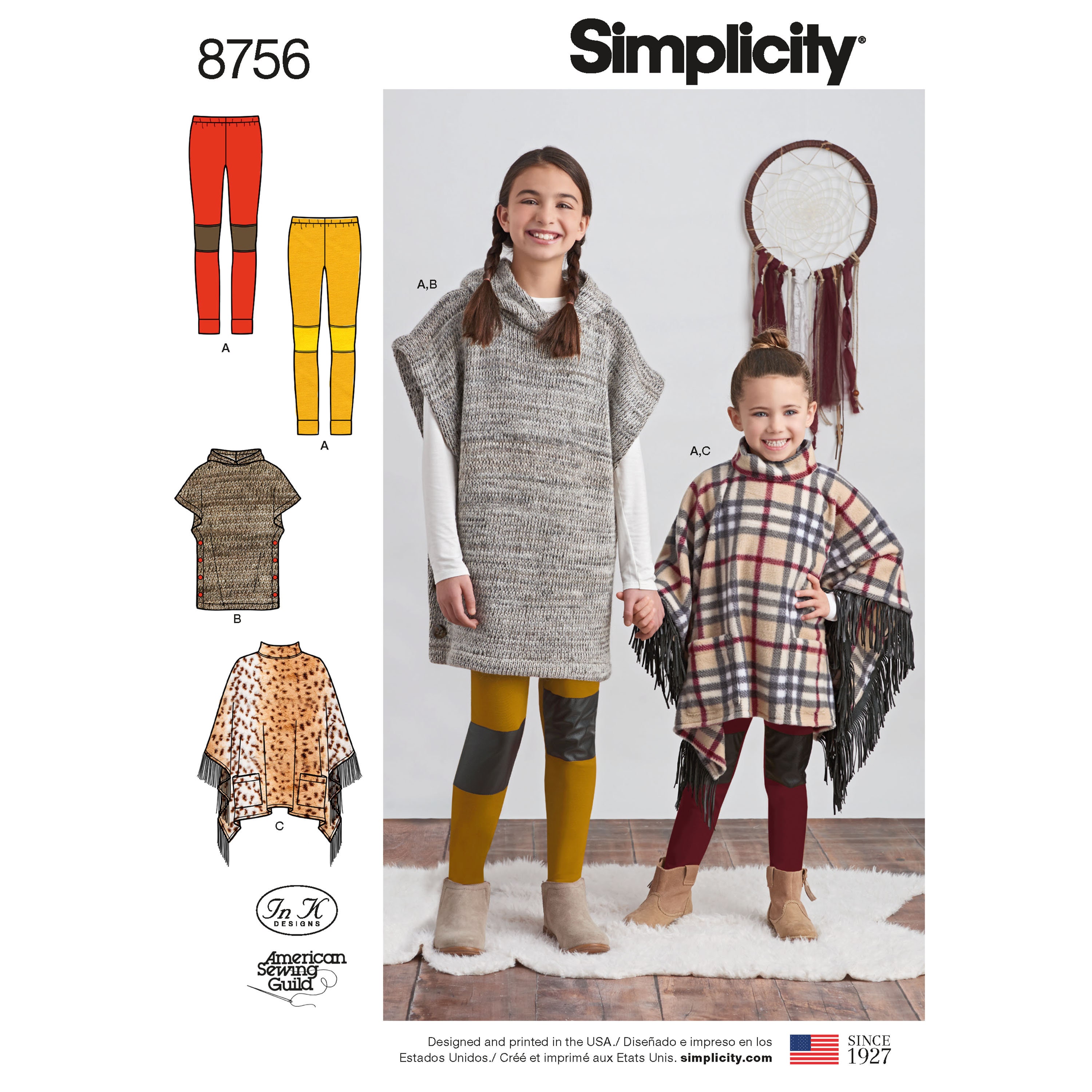 Uncut Simplicity Sewing Pattern 8755 Children/'s and Girls/' Dresses size 3-6 7-14 FF