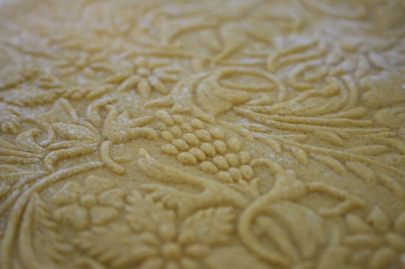 Chef Gifts Wood Rolling Pin Stamp Cookies Mould Bake Etsy