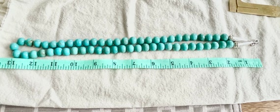 RARE 400 TCW USA turquoise large bead natural sol… - image 5