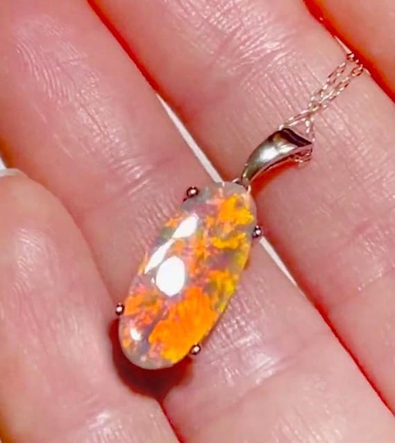 australian black opal - Gem australian black opal - Gem