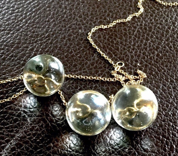 14K Pools of light Large Orb Crystal Quartz Rock P