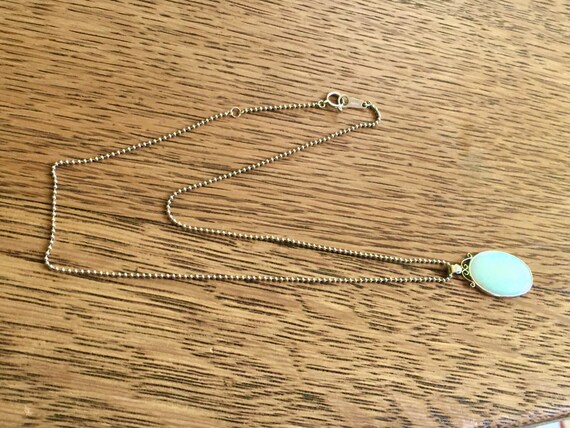 Platinum Australian Mintabie FIRE Opal bezel set … - image 5