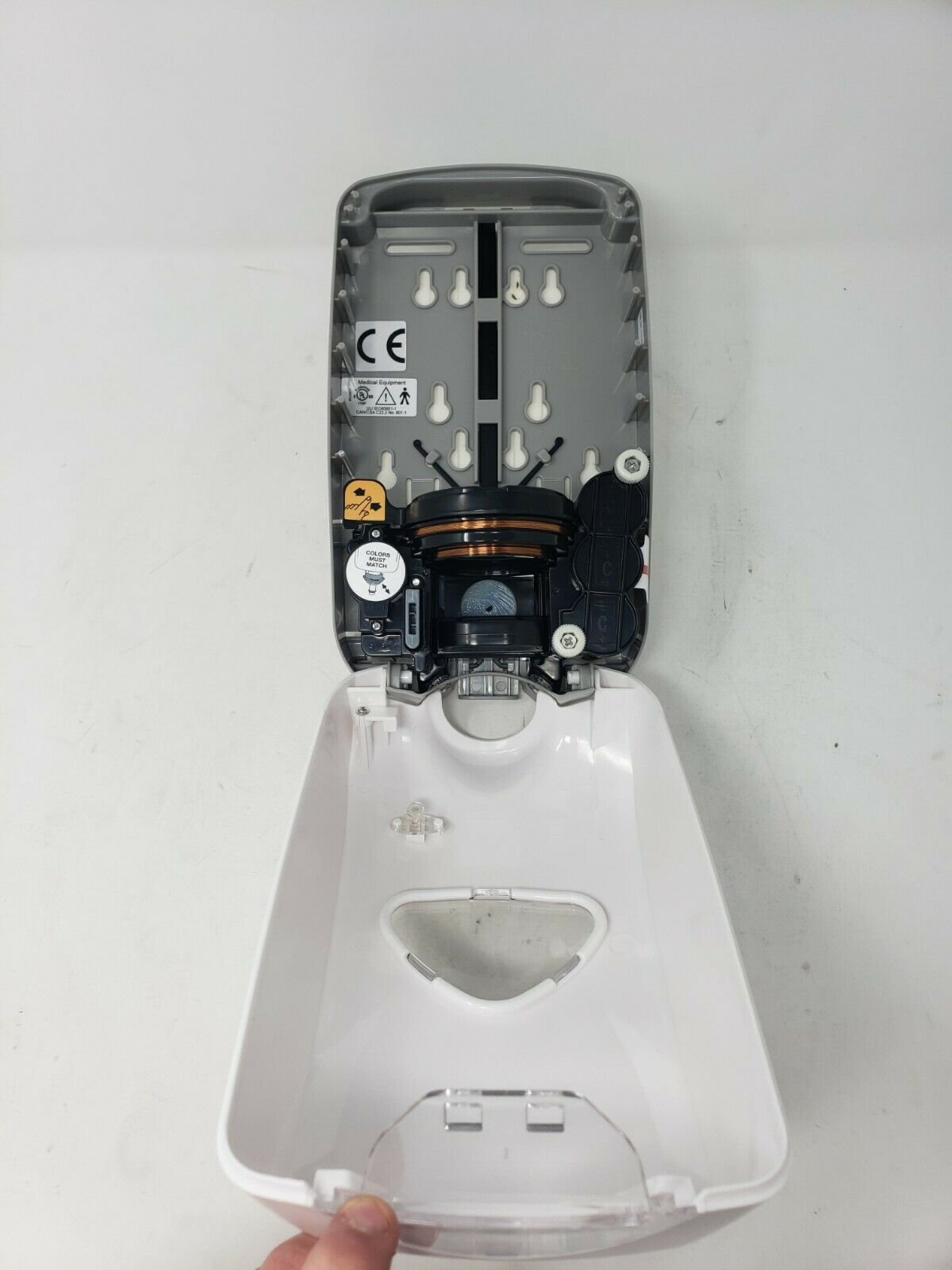 UniFirst Hand Sanitizer Dispenser 272012 White Automatic Etsy