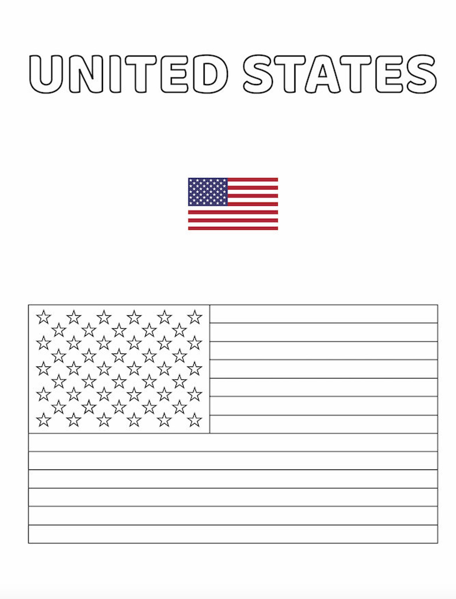 Coloring Pages Flags Americas and Oceania for Kids Teachers | Etsy