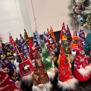 COLLEGE GNOMES, University  gnomes, college teams rally Gnomes, graduation gift ideas