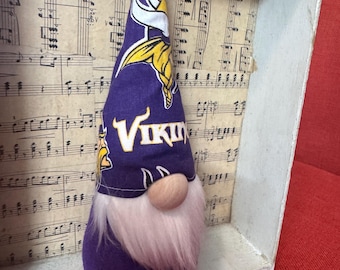 Minnesota Vikings Gnome, Vikings voetbalmascotte, cadeau-ideeën, NFL-decor, rallykabouter