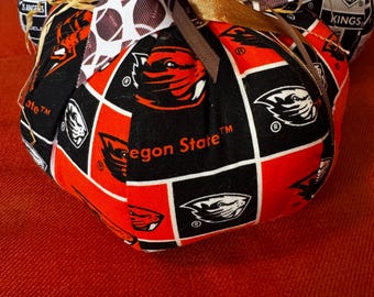 Kürbis mit Oregon-State-Motiv, letzte Charge, nicht mehr erhältliches Design, Benny-Beaver-Kürbis vom Oregon College, Heimdekoration