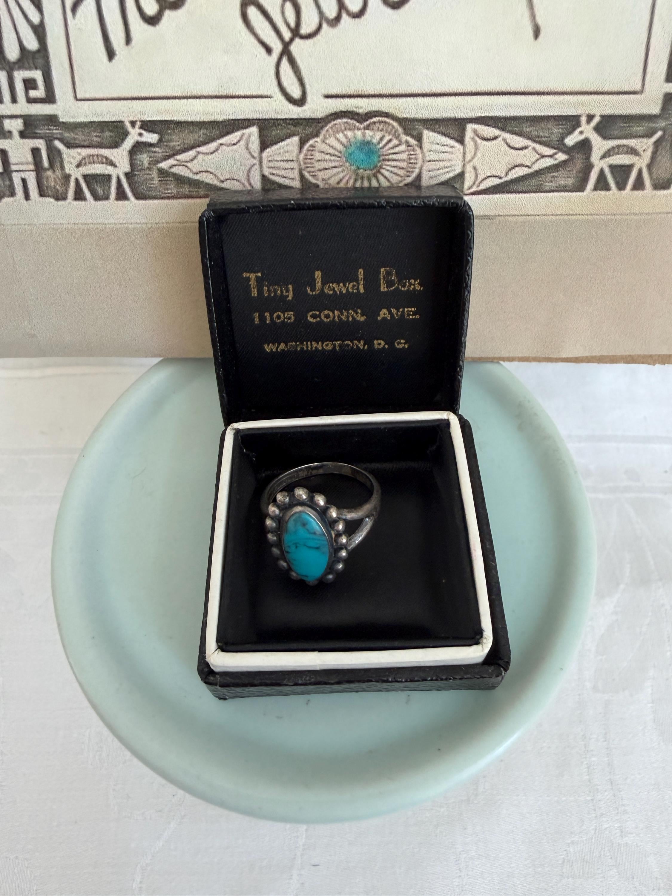 Vintage 1940s Turquoise Jewelry - Etsy