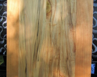 Solid Maple Butcher Block Cutting Board, Large Hard Maple