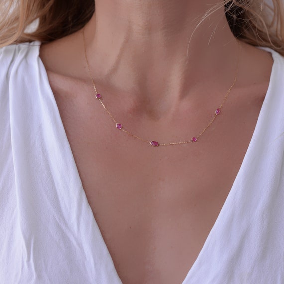 Ruby jewelry etsy deals
