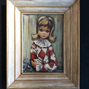 Harlequin Girl Framed Art by Eden - Etsy Denmark