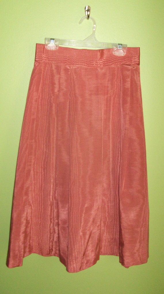 House of Bianchi 1950s Taffeta Knee-length Skirt