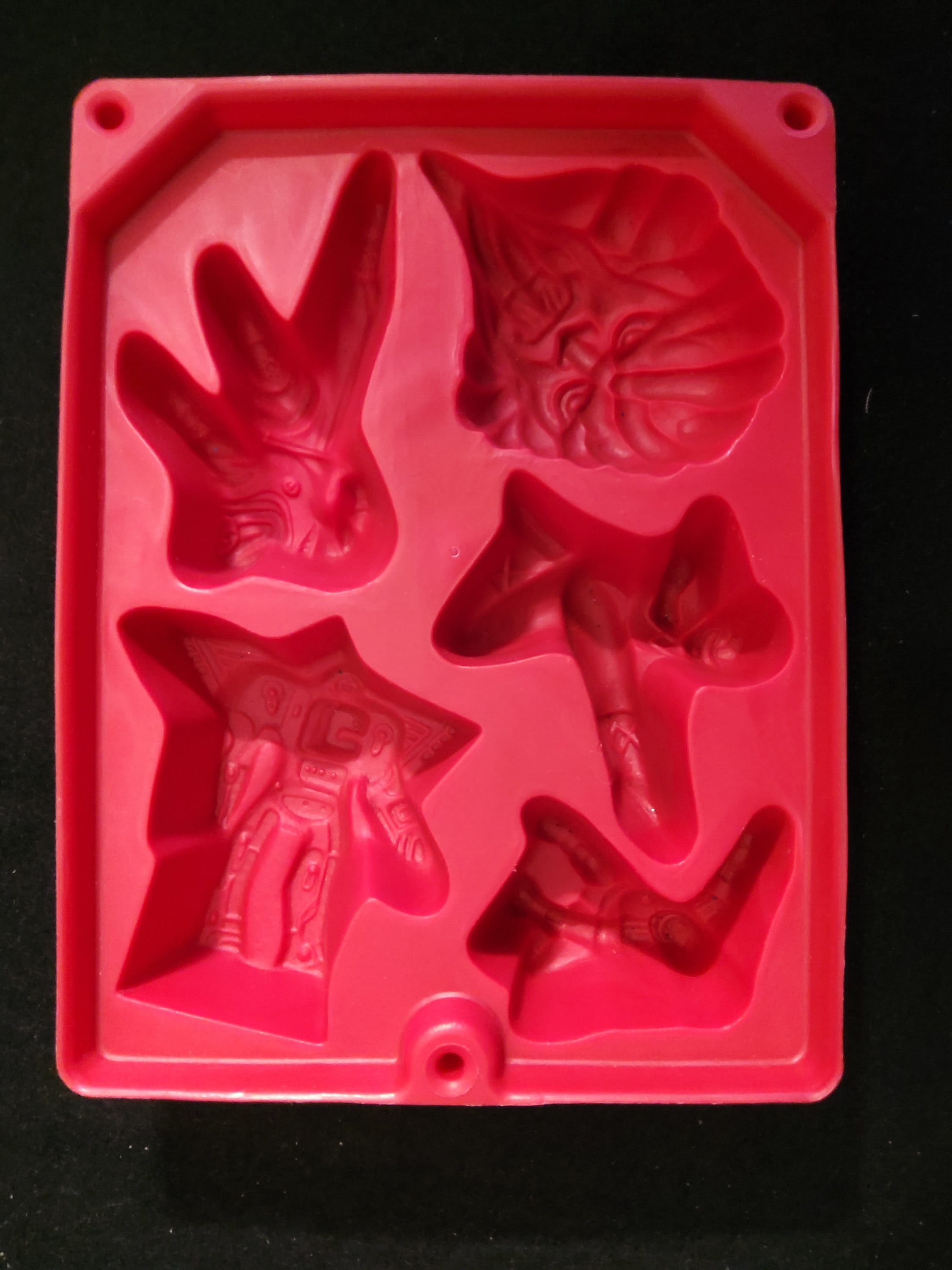 Power Rangers Jello Jigglers Mold Etsy