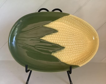 Vintage 40’s Shawnee King Corn Small Plate
