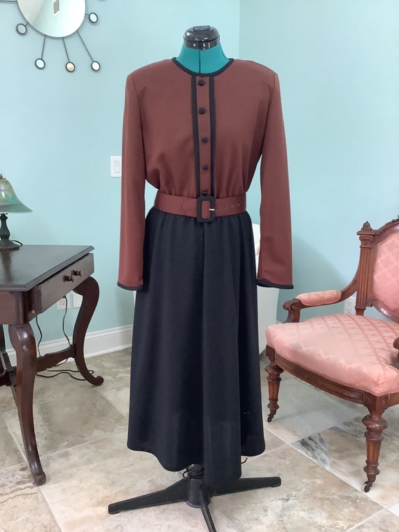 Vintage 70’s Knit Dress,Size 12/14, Willow Ridge F