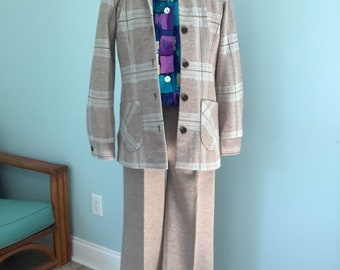 Vintage 70’s-80’s Leisure Suit,Sz