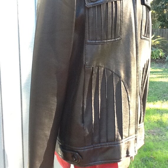 70 ' s Sport vinyle veste, taille L, Sport s RARE veste, « Weekender » bb63ff 70 ' s Sport vinyle veste, taille L, Sport s RARE veste, « Weekender » bb63ff