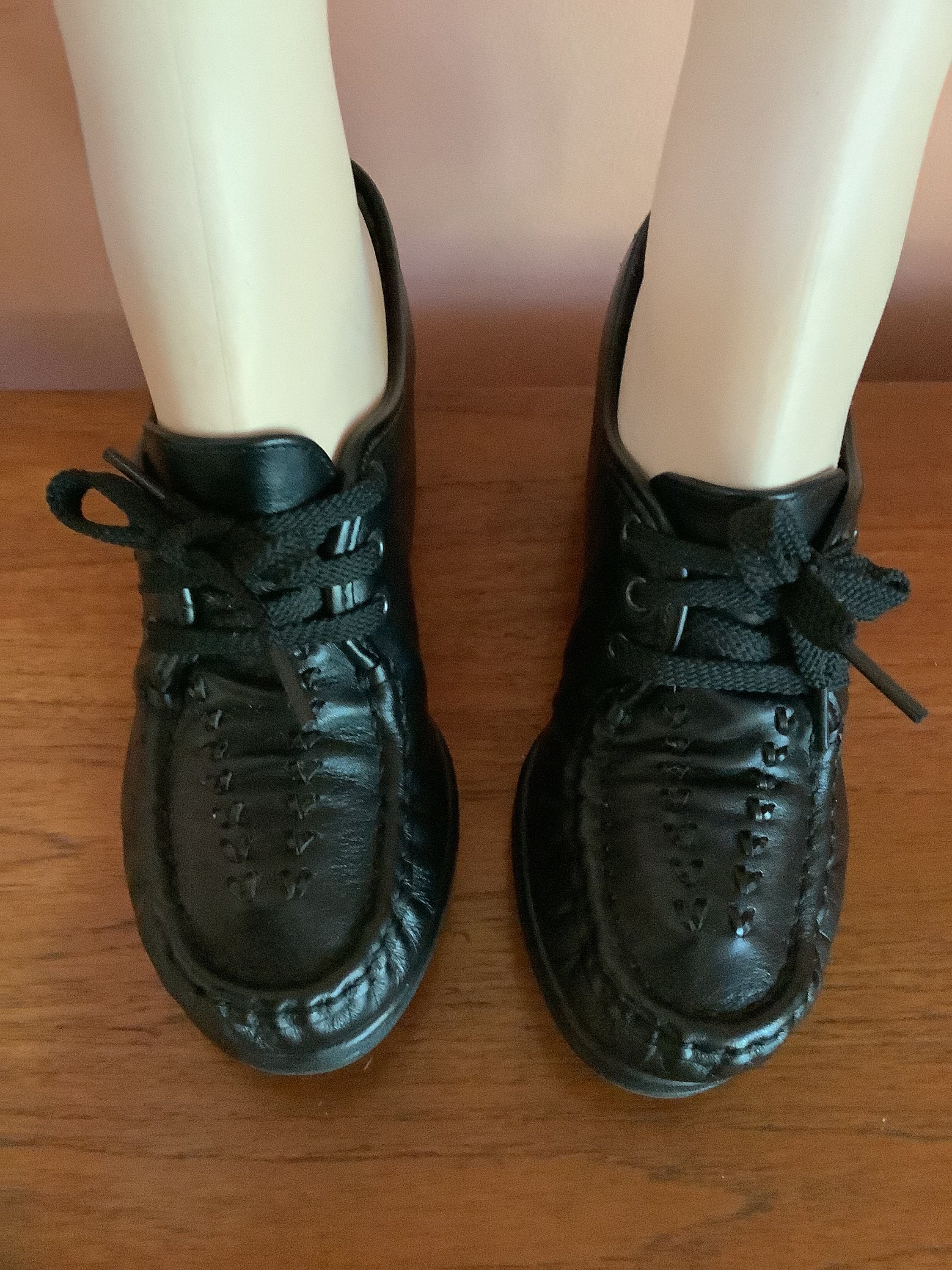 Vtg.orthopedic Shoes sz 7.5 leather Lace up Shoes Grannys Tie up Shoes cushion Sole Orthopedic Shoes softspot Shoes Etsy