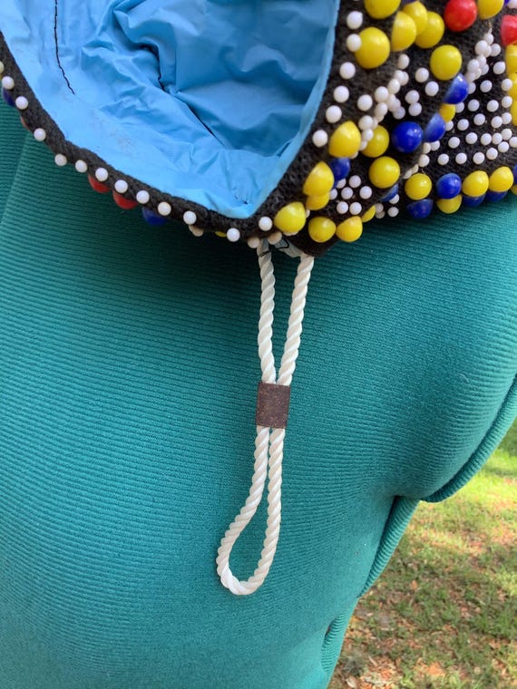 50’s Rock Candy Handbag, Dot Candy Pull Cord Purse - image 5