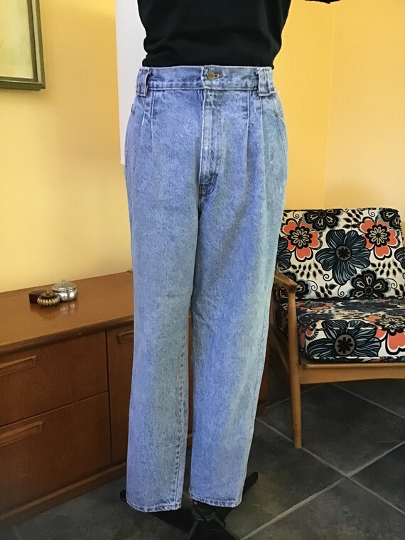 80’s Original Acid Wash Jeans, Acid Wash Blue Jean