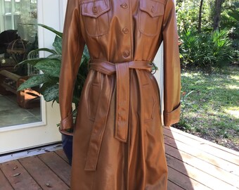 ジャケット・アウター ouat 50's pvc coat Waterproof Classic Raincoat, Large 49 in, 0.35mm PVC