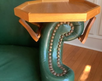 Set of 2, Vintage 80’s Clip On Armchair Portable Tables