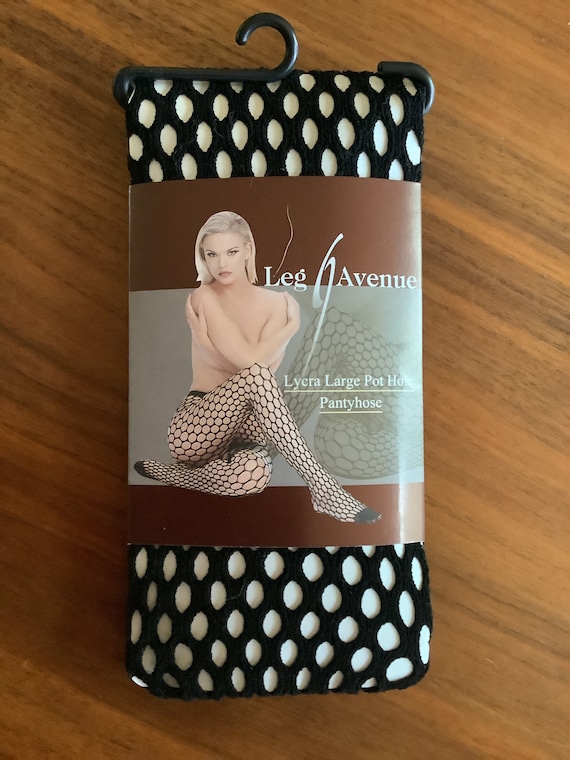 vintage pantyhose fishnet - Gem