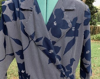 Navy Floral Dress,Sz 22, Nicki’s Girl