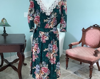 80’s Cotton Dress Sz 12 ( Summer Sale)