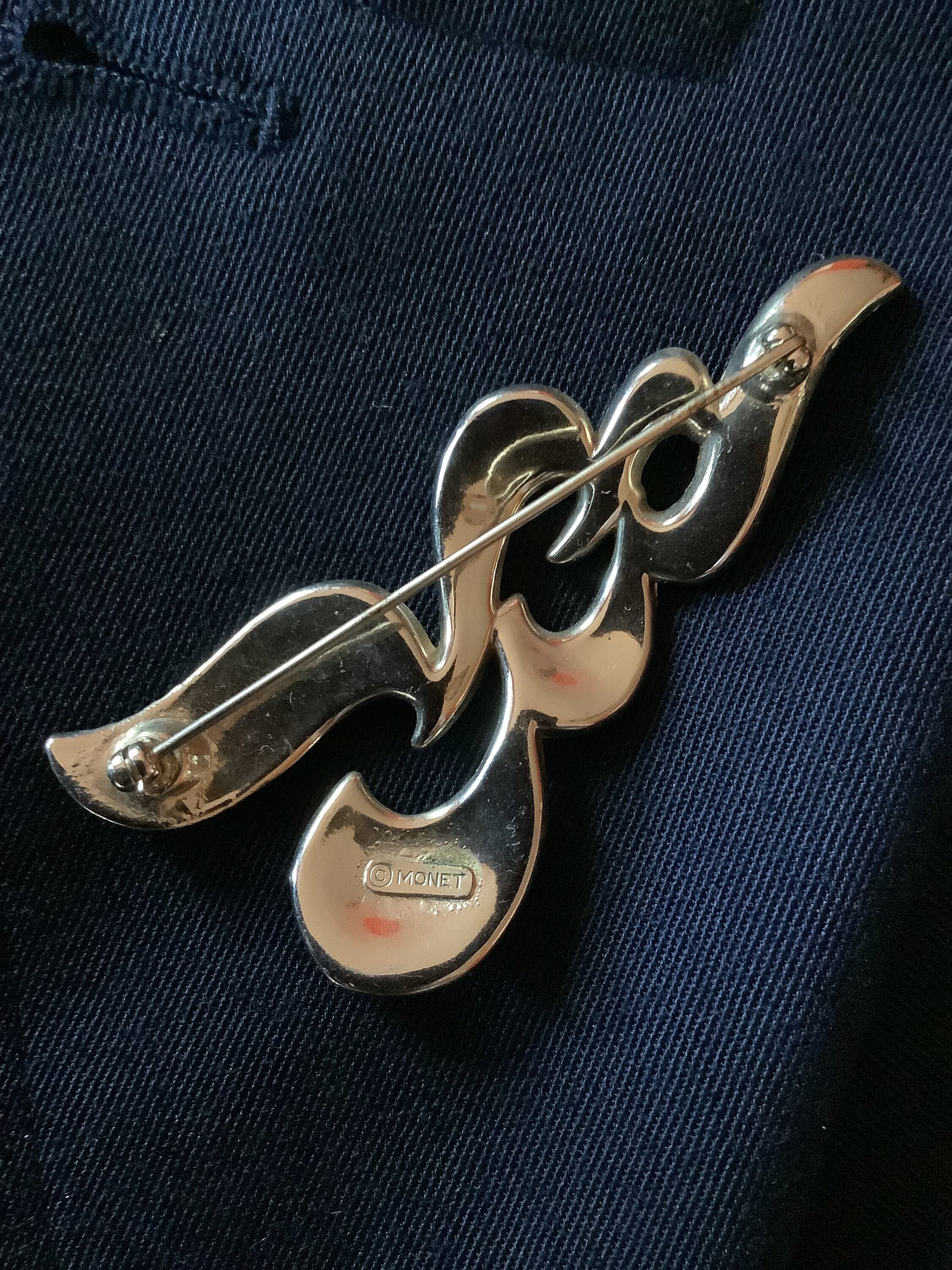 MONET Wave Pin, MONET Brooches - Etsy MONET Wave Pin, MONET Brooches - Etsy