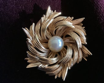 Vintage Christian Dior Camellia Flower Brooch - Etsy