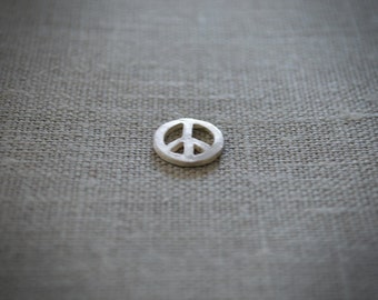 Peace&Love Silver Medal. (Bracelet or necklace)