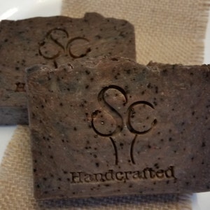 Java Scrubby Soap /Vegan Soap/Coffee Soap/Exfoliating