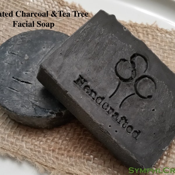 Bamboo Charcoal Soap Etsy