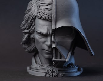 Anakin Skywalker Darth Vader - Star Wars Collectible / Bookend / Display Piece