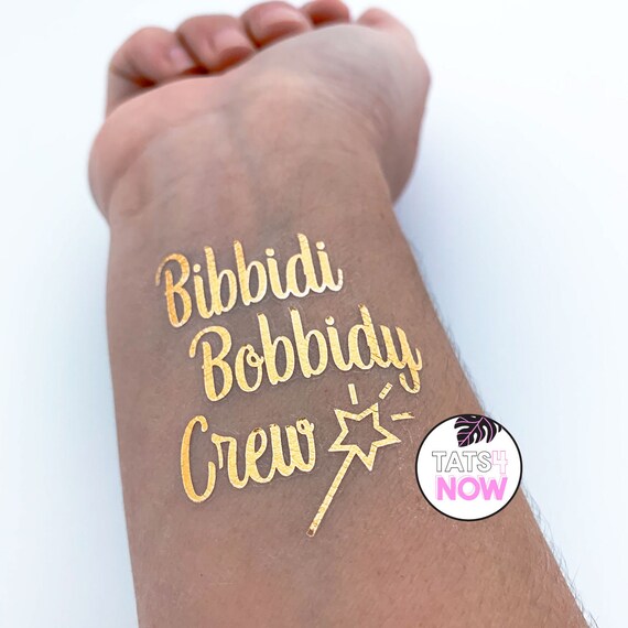 Bibbidy Bobbidy crew and I do tattoos