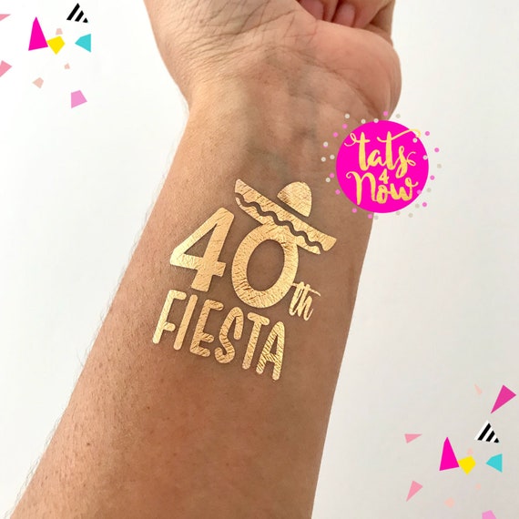 40th fiesta birthday party, 40th birthday party, forty party supplies, 40 years old fiesta