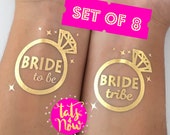 8 Diamond ring bride tribe and bride to be © bachelorette party favors