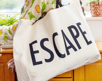 Etsy canvas tote Clearance