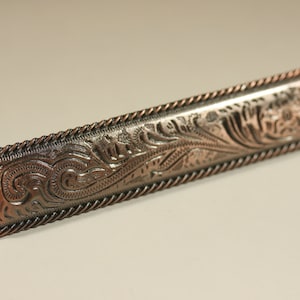 Fancy Western Style Pull - Antique Copper