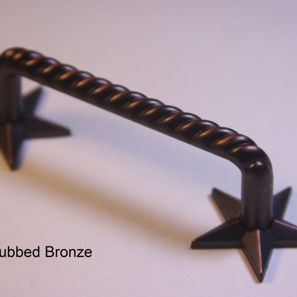 Western Style Star Foot Pull - Available in 4 Finishes