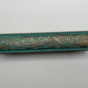 Fancy Western Style Pull Copper Patina
